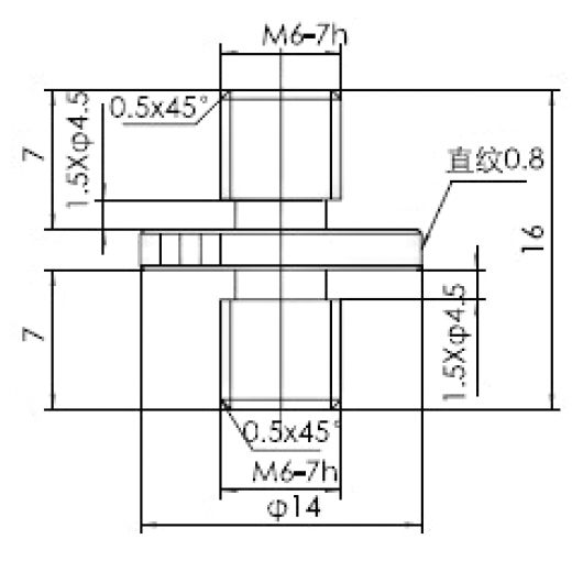 转接螺钉：KYCT113GJL-L 